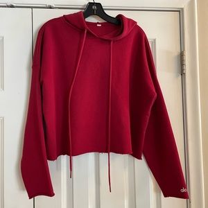 Alo crop hoodie